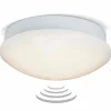 Luminaires Brilliant Éclairage Led|Plafonnier/Applique murale Brilliant Fakir LED Blanc, 1 lumière, Détecteur de mouvement