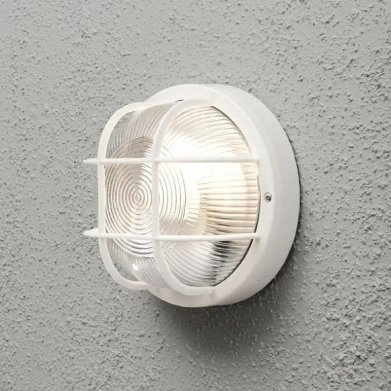 Plafonnier/Applique murale Konstmide Mantova Blanc, 1 lumière