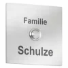 Plaque de sonnette CMD Acier inoxydable