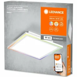 Plus Applique murale / Plafonnier Luminaires Ledvance LED Blanc, 1 lumière, Changeur de couleurs