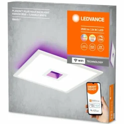 Plus Applique murale / Plafonnier Luminaires Ledvance LED Blanc, 1 lumière, Changeur de couleurs