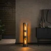 hofstein Lampadaires Et Lampes Sur Pied|Pocinho Lampadaire Noir, 3 lumières