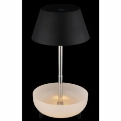 Luminaires Globo Lighting Éclairage Led|Poki Lampe à poser LED Blanc opale, 1 lumière