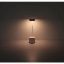 Luminaires Globo Lighting Lampes À Poser|Polina Lampe à poser LED Nickel mat, 1 lumière