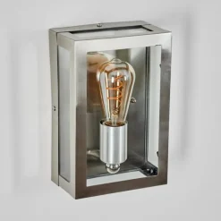 Porsheden Lampe murale d´extérieur, Applique murale Argenté, 1 lumière