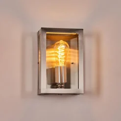 Porsheden Lampe murale d´extérieur, Applique murale Argenté, 1 lumière