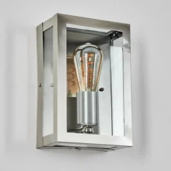 Porsheden Lampe murale d´extérieur, Applique murale Argenté, 1 lumière