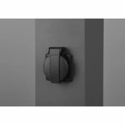 prise Trio Garden Socket Anthracite