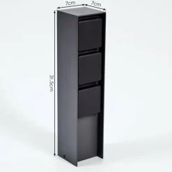 Prises électriques d'extérieur Reigolil Anthracite, Noir