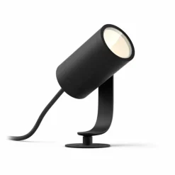 Projecteur Philips Hue Ambiance White & Color WACA Lily LED Noir, 1 lumière, Changeur de couleurs