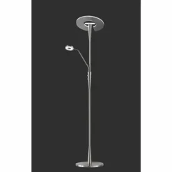 Luminaires Trio Éclairage Led|Quebec Lampadaire LED Nickel mat, 1 lumière