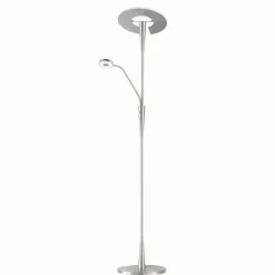 Luminaires Trio Éclairage Led|Quebec Lampadaire LED Nickel mat, 1 lumière