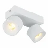 Luminaires Globo Lighting Éclairage Led|Rae Plafonnier LED Blanc, 2 lumières