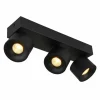 Luminaires Globo Lighting Éclairage Led|Rae Plafonnier LED Noir, 3 lumières