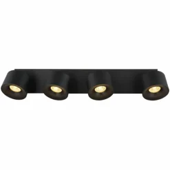 Luminaires Globo Lighting Éclairage Led|Rae Plafonnier LED Noir, 4 lumières