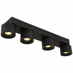 Luminaires Globo Lighting Éclairage Led|Rae Plafonnier LED Noir, 4 lumières