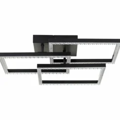 Luminaires Brilliant Éclairage Led|Ranni Plafonnier LED Noir, 1 lumière