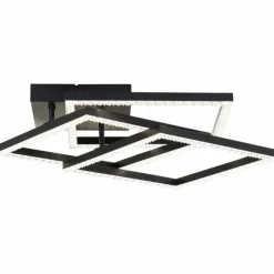 Luminaires Brilliant Éclairage Led|Ranni Plafonnier LED Noir, 1 lumière