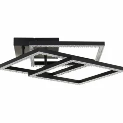 Luminaires Brilliant Éclairage Led|Ranni Plafonnier LED Noir, 1 lumière