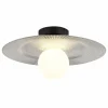 Luminaires Globo Lighting Plafonniers|Riga Plafonnier Noir, 1 lumière