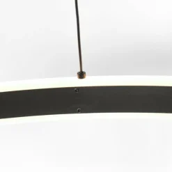 Luminaires Steinhauer Éclairage Led|Ringlux Suspension LED Noir, 2 lumières