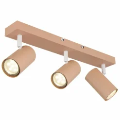 Luminaires Globo Lighting Spots Et Projecteurs|Robby Plafonnier, Spot de plafond, Applique murale, Spot mural Rose, 3 lumières