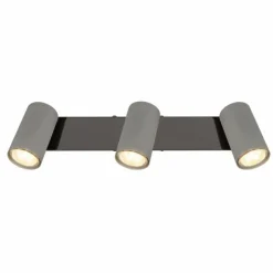 Luminaires Globo Lighting Spots Et Projecteurs|Robby Plafonnier, Spot de plafond, Applique murale, Spot mural Chrome, Noir, 3 lumières