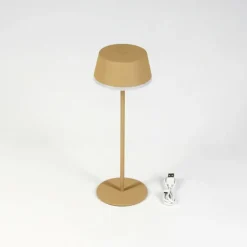 Romdrup Lampe de table d'extérieur, Lampe à poser LED Sable, 1 lumière