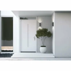 Runding Luminaire Up & Down, Applique murale Luminaires LCD LED Anthracite, 2 lumières