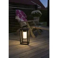 Réverbère Konstsmide Bologna LED Noir, 1 lumière