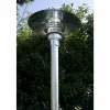 Réverbère Nordlux Vejers Transparent, Zingué, 1 lumière