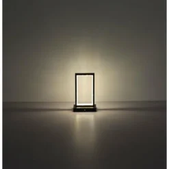 Luminaires Globo Lighting Éclairage Led|Samega Lampe à poser LED Noir, 1 lumière