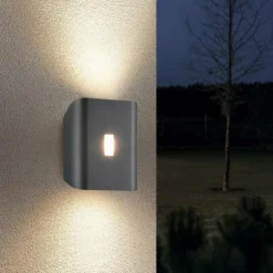 SANTERNO Applique murale Luminaires Trio LED Anthracite, 1 lumière