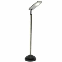 Set de 2 lampe + 1 panneau solaire Lutec MINIS LED Chrome, Noir, 3 lumières