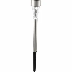Set de 6 lampes solaires Globo SOLAR LED Acier inoxydable, 1 lumière