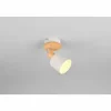 Luminaires Trio Spots Et Projecteurs|Shanti Spot de plafond Gris, 1 lumière