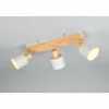 Luminaires Trio Spots Et Projecteurs|Shanti Spot de plafond Gris, 3 lumières
