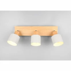 Luminaires Trio Spots Et Projecteurs|Shanti Spot de plafond Gris, 3 lumières