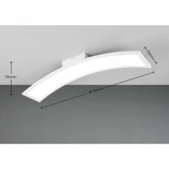 Luminaires Reality Éclairage Led|Sigma Plafonnier LED Blanc, 1 lumière