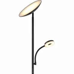 Luminaires Globo Lighting Éclairage Led|Skopo Plafonnier LED Noir, 1 lumière