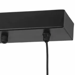 Luminaires Trio Suspensions|SMILLA Suspension Noir, 4 lumières
