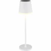 SOLAR Lampe de table d'extérieur, Lampe solaire Luminaires Globo Lighting LED Blanc, 1 lumière