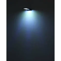 SOLAR Lampe murale d´extérieur, Lampe solaire Luminaires Globo Lighting LED Noir, Transparent, 42 lumières, Détecteur de mouvement