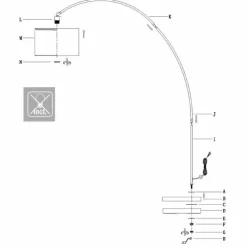 Luminaires Steinhauer Lampadaires Et Lampes Sur Pied|Solva Lampadaire Noir, 1 lumière