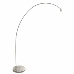 Luminaires Steinhauer Lampadaires Et Lampes Sur Pied|Solva Lampadaire Acier brossé, 1 lumière