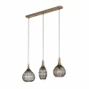 Luminaires Trio Suspensions|SORAYA Suspension Vieux laiton, 3 lumières