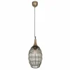 Luminaires Trio Suspensions|SORAYA Suspension Vieux laiton, 1 lumière
