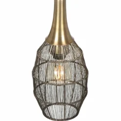 Luminaires Trio Suspensions|SORAYA Suspension Vieux laiton, 1 lumière