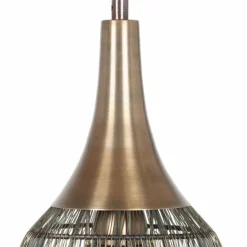 Luminaires Trio Suspensions|SORAYA Suspension Vieux laiton, 1 lumière