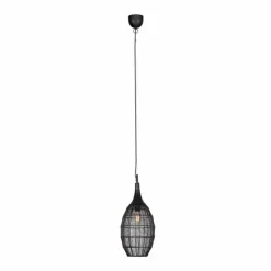 Luminaires Trio Suspensions|SORAYA Suspension Noir, 1 lumière